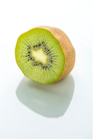 simsearch:400-07061592,k - Image of a sliced kiwi on white background Stock Photo - Budget Royalty-Free & Subscription, Code: 400-07322378