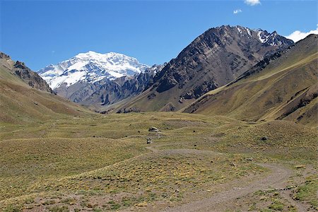 Aconcagua National Park, Andes Mountains, Argentina Stock Photo - Budget Royalty-Free & Subscription, Code: 400-07322524