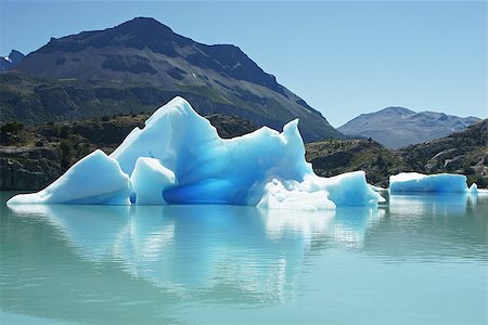 el calafate lake - National Park Los Glaciares, Patagonia, Argentina Stock Photo - Budget Royalty-Free & Subscription, Code: 400-07322528