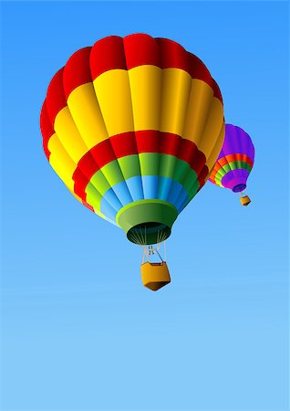 simsearch:400-09090841,k - Colorful Hot Air Balloons in Flight Background Stock Photo - Budget Royalty-Free & Subscription, Code: 400-07323282