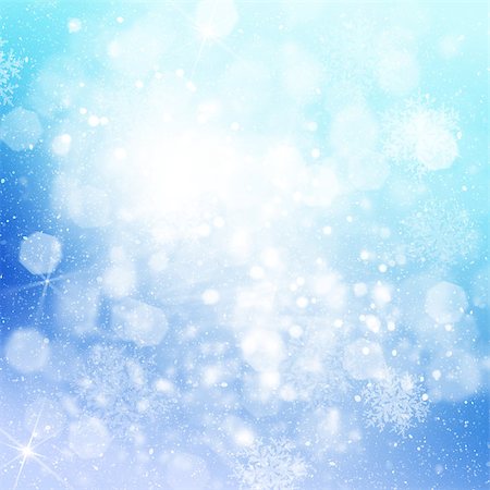 simsearch:400-07299338,k - Blurred bokeh christmas background with snowflakes Photographie de stock - Aubaine LD & Abonnement, Code: 400-07323774