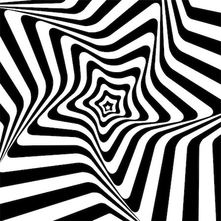 simsearch:400-07222259,k - Black and White Hypnotic Background. Vector Illustration. Stock Photo - Budget Royalty-Free & Subscription, Code: 400-07338601