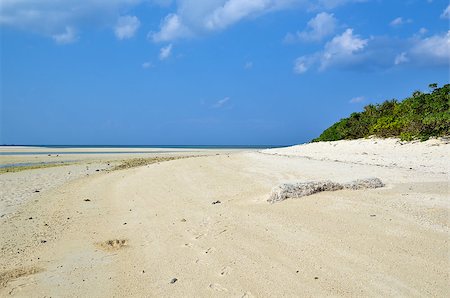 simsearch:400-07326581,k - View at the tropical beach of the island Taketomi in Japan Stock Photo - Budget Royalty-Free & Subscription, Code: 400-07331136