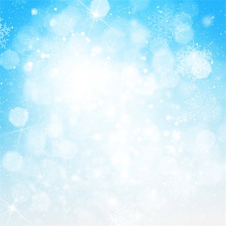 simsearch:400-07299338,k - Blurred bokeh christmas background with snowflakes Photographie de stock - Aubaine LD & Abonnement, Code: 400-07331502