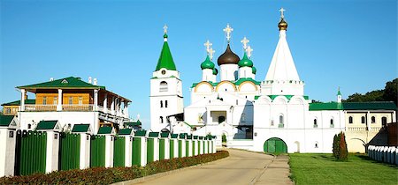 Pechersky Ascension Monastery Nizhny Novgorod Russia Foto de stock - Super Valor sin royalties y Suscripción, Código: 400-07331892