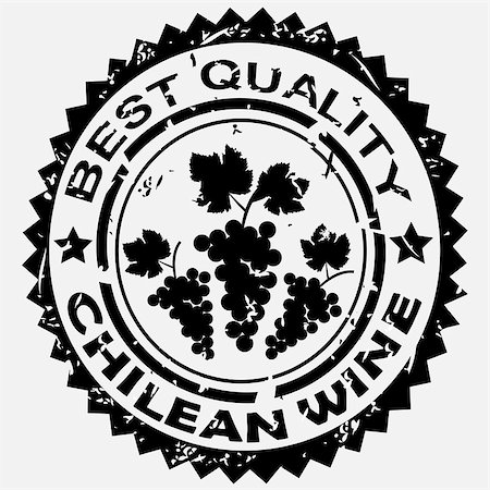 simsearch:400-08011361,k - Best quality label for Chilean wine Foto de stock - Super Valor sin royalties y Suscripción, Código: 400-07405125