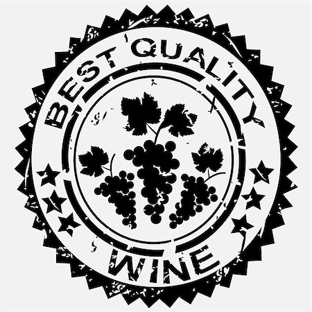 simsearch:400-08011361,k - Best quality rubber stamp with bunch of grapes Foto de stock - Super Valor sin royalties y Suscripción, Código: 400-07405126