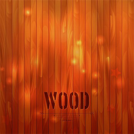 simsearch:400-07405808,k - Vector illustration of Wooden background Stock Photo - Budget Royalty-Free & Subscription, Code: 400-07405808