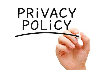 simsearch:400-08196033,k - Hand writing Privacy Policy with black marker on transparent wipe board. Stock Photo - Budget Royalty-Free & Subscription, Code: 400-07408935