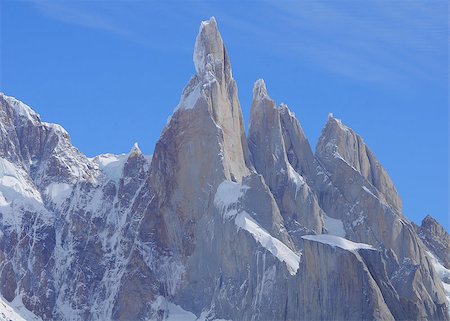 Cerro Torre mountain. Los Glaciares National park. Argentina. Foto de stock - Super Valor sin royalties y Suscripción, Código: 400-07409837