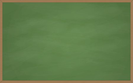 simsearch:400-08071068,k - Classic, school, green chalkboard with wooden frame, with marks and scratches from chalk. Fotografie stock - Microstock e Abbonamento, Codice: 400-07414286