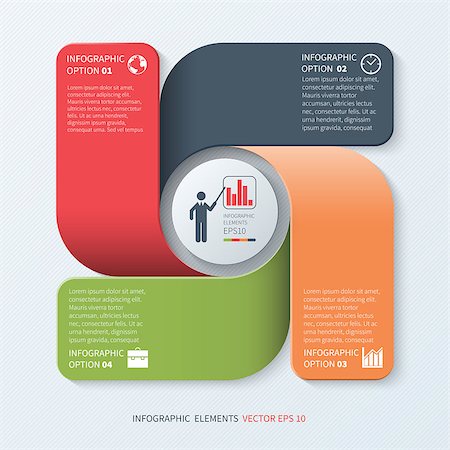 Modern Business Infographics Template.Vector illustration Foto de stock - Royalty-Free Super Valor e Assinatura, Número: 400-07414735