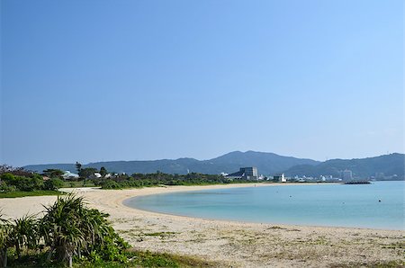 simsearch:400-07326581,k - View over the tropical bay at Nago Beach at Okinawa in Japan Stock Photo - Budget Royalty-Free & Subscription, Code: 400-07414953