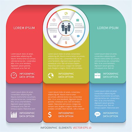 simsearch:400-07412341,k - Modern Business Infographics Template.Vector illustration Stock Photo - Budget Royalty-Free & Subscription, Code: 400-07416333
