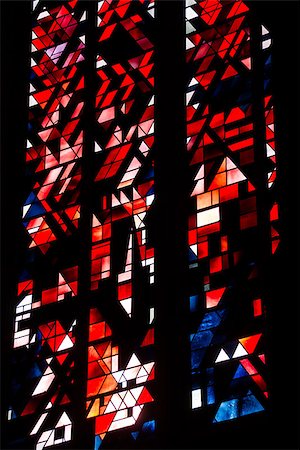 religious glass mosaic - Stained glass of the dom of Xanten, Germany Stock Photo - Budget Royalty-Free & Subscription, Code: 400-07416523