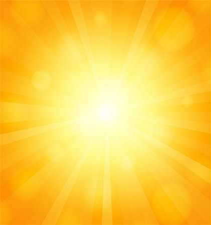 simsearch:400-06069285,k - Sun background with sun-rays. Vector illustration Stock Photo - Budget Royalty-Free & Subscription, Code: 400-07416549