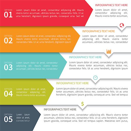 simsearch:400-07661639,k - Modern Minimalistic  Multicolor Infographic Template Stock Photo - Budget Royalty-Free & Subscription, Code: 400-07416785