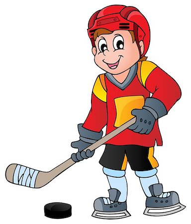 simsearch:400-07547930,k - Hockey theme image 1 - eps10 vector illustration. Stock Photo - Budget Royalty-Free & Subscription, Code: 400-07417304