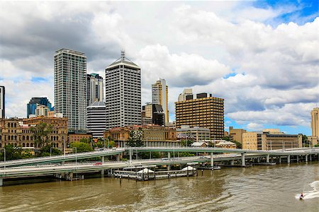 Brisbane River and buildings on North Bank Foto de stock - Super Valor sin royalties y Suscripción, Código: 400-07418370