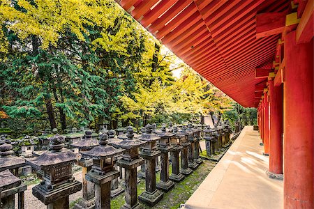 simsearch:400-05924770,k - Nara, Japan. Japanese lanterns at Kasuga-taisha Shrine. Photographie de stock - Aubaine LD & Abonnement, Code: 400-07419175