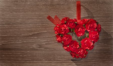 simsearch:400-07326110,k - Valentine day background with heart Stock Photo - Budget Royalty-Free & Subscription, Code: 400-07412688