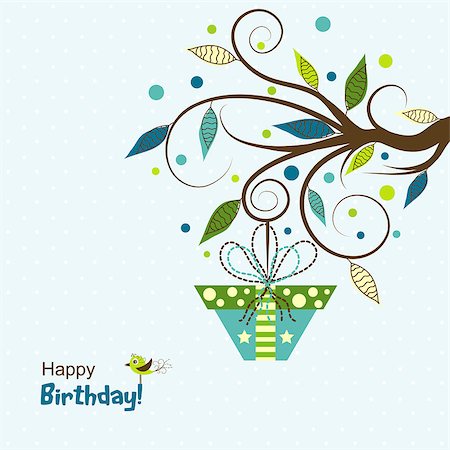 Template greeting card, vector illustration Stock Photo - Budget Royalty-Free & Subscription, Code: 400-07413706