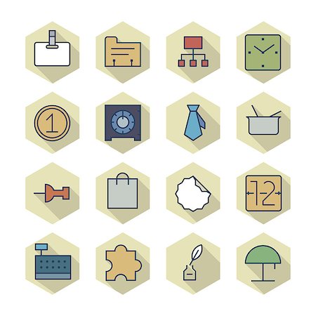 statistic finance - Thin Line Icons For Business and Finance. Vector eps10. Stock Photo - Budget Royalty-Free & Subscription, Code: 400-07425586