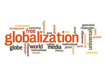 Globalization word cloud Stock Photo - Budget Royalty-Free & Subscription, Code: 400-07426859