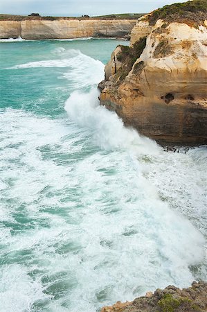 famous landmarks in victoria australia - famous Rocks in the Bay of Islands Coastal Park,Great Ocean Road, Australia Stock Photo - Budget Royalty-Free & Subscription, Code: 400-07427606