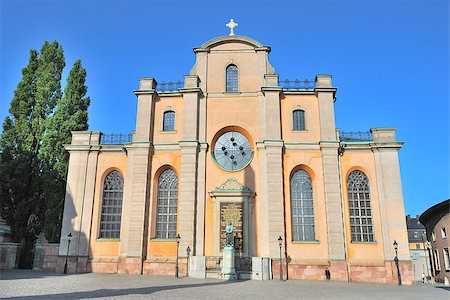 pilastra - Stockholm Cathedral Foto de stock - Royalty-Free Super Valor e Assinatura, Número: 400-07420265