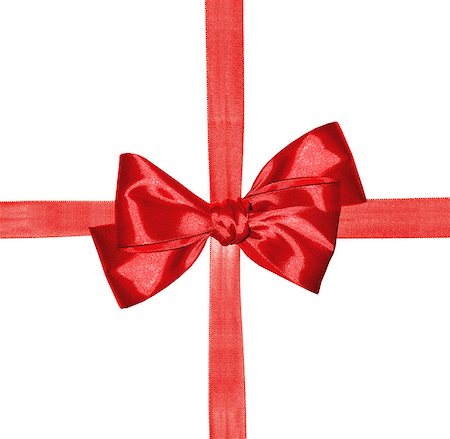 simsearch:400-05326104,k - red ribbon and bow isolated on white background Stock Photo - Budget Royalty-Free & Subscription, Code: 400-07420935