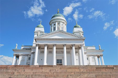 pilaster - Helsinki Cathedral Stockbilder - Microstock & Abonnement, Bildnummer: 400-07420949