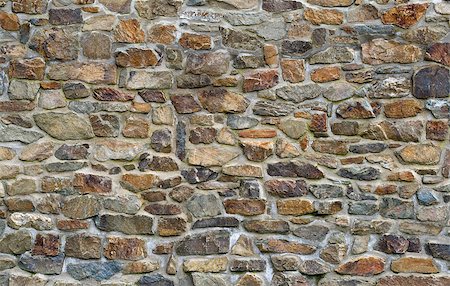 Old stone wall with different size of rock Foto de stock - Super Valor sin royalties y Suscripción, Código: 400-07420955