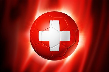 simsearch:400-06527636,k - 3D soccer ball with Switzerland team flag, world football cup Brazil 2014 Foto de stock - Royalty-Free Super Valor e Assinatura, Número: 400-07421148