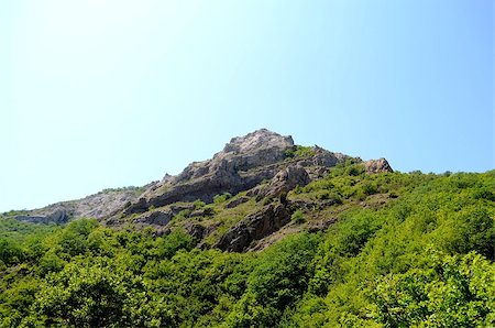 BEAUTY CRIMEAN MOUNTAINS IN UKRAINE Stockbilder - Microstock & Abonnement, Bildnummer: 400-07421193