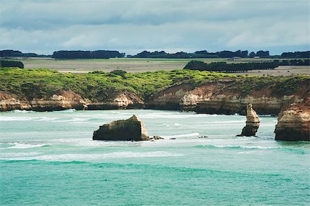 simsearch:400-07406095,k - famous Rocks in the Bay of Islands Coastal Park,Great Ocean Road, Australia Foto de stock - Super Valor sin royalties y Suscripción, Código: 400-07421792