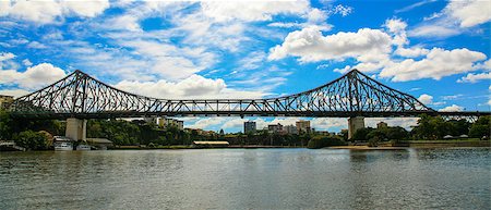 The longest Cantilever bridge in Australia, built away from city centre. Stock Photo - Budget Royalty-Free & Subscription, Code: 400-07421967