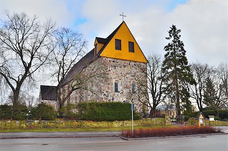 simsearch:400-06366782,k - Finland. Church of Sts. Lawrence Photographie de stock - Aubaine LD & Abonnement, Code: 400-07422147