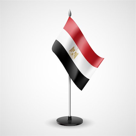 simsearch:400-04106519,k - State table flag of Egypt. National symbol Photographie de stock - Aubaine LD & Abonnement, Code: 400-07422468