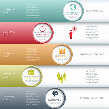 simsearch:400-07423002,k - Modern business infographics options banner. Vector illustration. Stock Photo - Budget Royalty-Free & Subscription, Code: 400-07422932