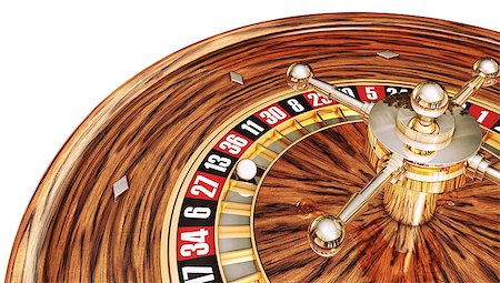 simsearch:400-07832442,k - 3D rendering of a roulette Stock Photo - Budget Royalty-Free & Subscription, Code: 400-07430726
