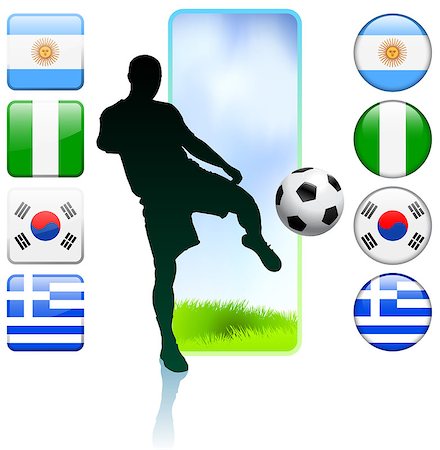 square people greece - Soccer/Football Group B Original Vector Illustration Stock Photo - Budget Royalty-Free & Subscription, Code: 400-07444900