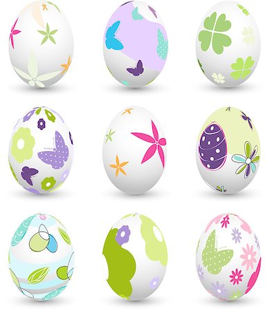 simsearch:400-09133678,k - Easter eggs Stock Photo - Budget Royalty-Free & Subscription, Code: 400-07449731