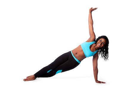 phakimata (artist) - Beautiful woman doing floor pilates yoga workout fitness exercise for health, bodycare concept, t-stand pose. Stockbilder - Microstock & Abonnement, Bildnummer: 400-07464504