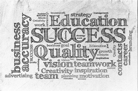 simsearch:400-08652442,k - word cloud of Success  and other releated words sketch on durty paper Stockbilder - Microstock & Abonnement, Bildnummer: 400-07461574