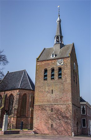 simsearch:400-08432432,k - Church of t zandt in Groningen, the Netherlands Fotografie stock - Microstock e Abbonamento, Codice: 400-07477618