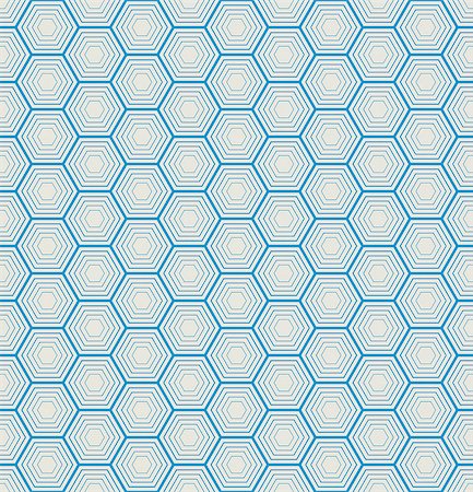 seamless blue hexagon background Stock Photo - Budget Royalty-Free & Subscription, Code: 400-07477949