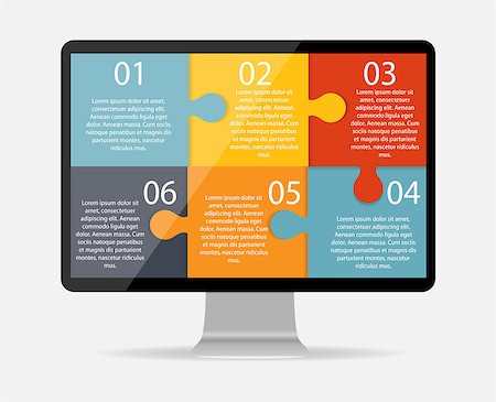 simsearch:400-06912217,k - Infographic business template vector illustration Stock Photo - Budget Royalty-Free & Subscription, Code: 400-07478666