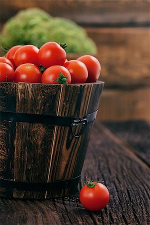 Fresh organic vegetables. Food background. Healthy food. Tomatoes Stock Photo - Budget Royalty-Free & Subscription, Code: 400-07479675