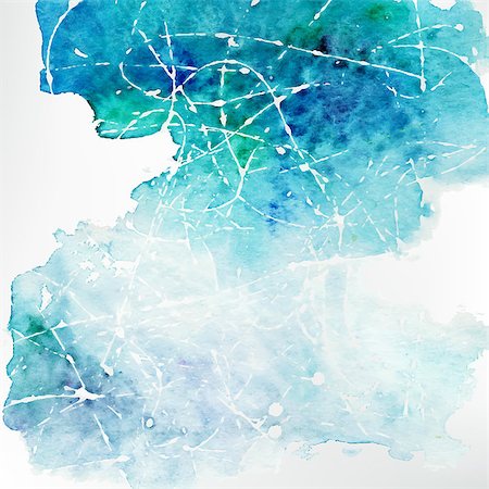 painting abstract shapes - Abstract watercolor background.Vector illustration. Foto de stock - Super Valor sin royalties y Suscripción, Código: 400-07471014